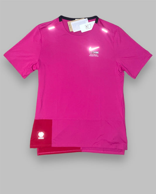 NIKE WILDRUN RISE 365 T-SHIRT RARE - HYPER PINK