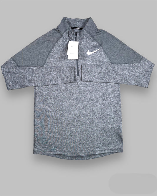 NIKE GREY ELEMENT 1/4 ZIP